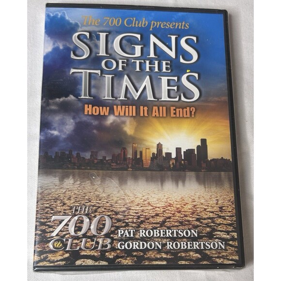 Signs of the Times How Will It All End? Pat & Gordon Robertson (Sealed DVD 2011) - Picture 1 of 2